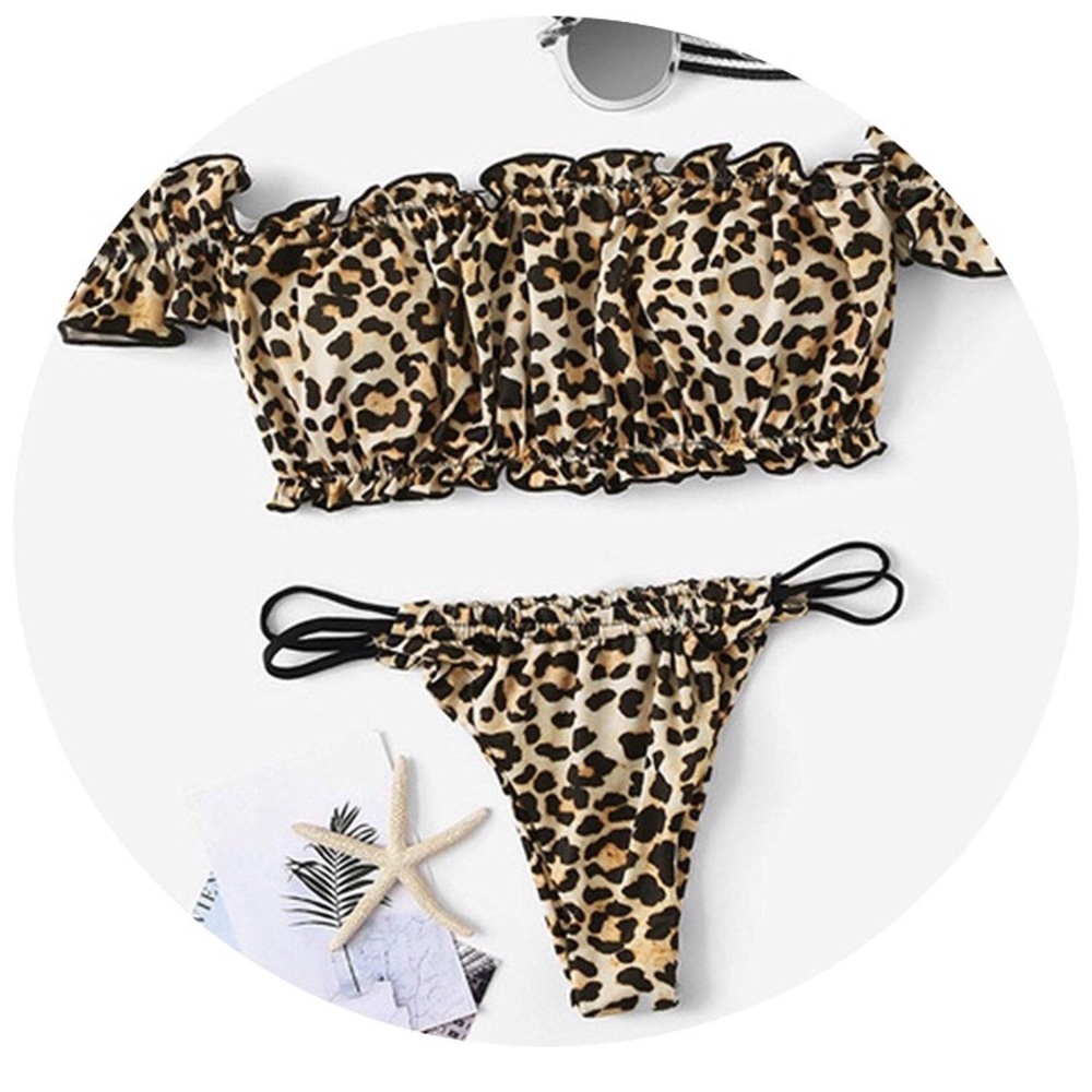 NW/OTAGS CHEETAH PRINT 2 PIECE BIKINI